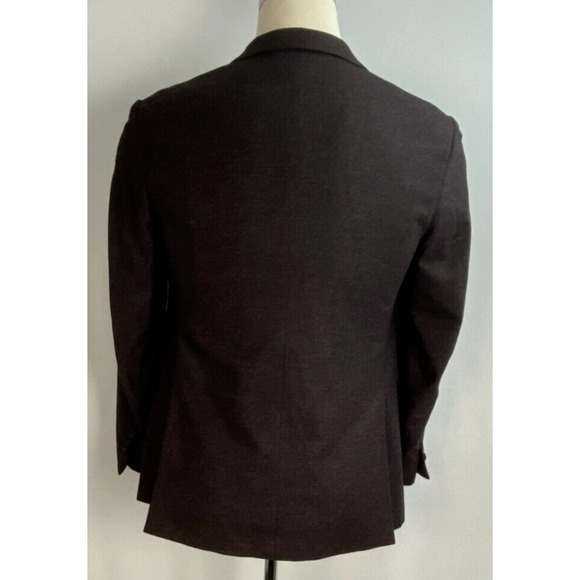 CURRENT Ermenegildo Zegna Mil. Easy 14MILMIL14 Jacket Wool Silk Cashmere US 40C - Picture 6 of 12